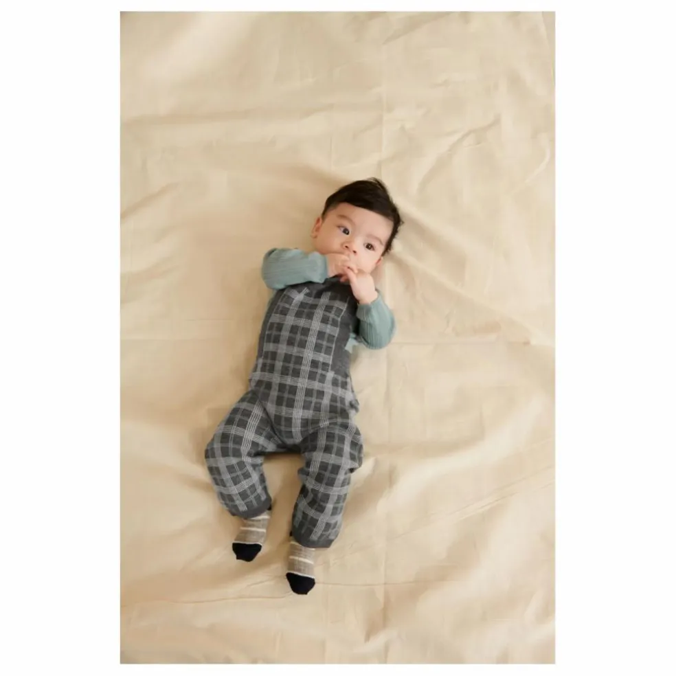 Body Côtelé Maille Extra Fine Laine Mérinos | Vert amande
