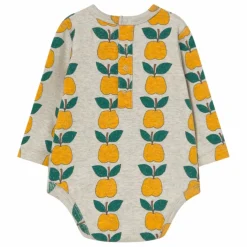 Body Côtelé Pommes Coton Bio | Crème