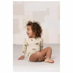 Body Côtelé Woody Mûres Coton Bio | Ecru
