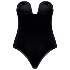 Body Diana Velours | Noir