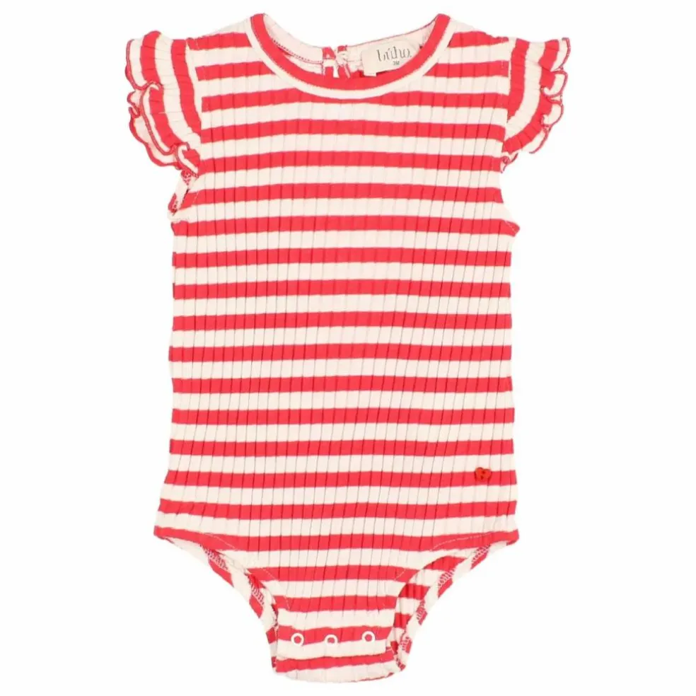 Body Fancy Coton Bio | Rouge vermillon