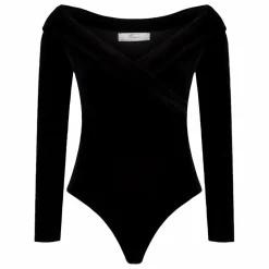 Body Gabrielle Velours | Noir