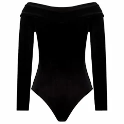 Body Gabrielle Velours | Noir