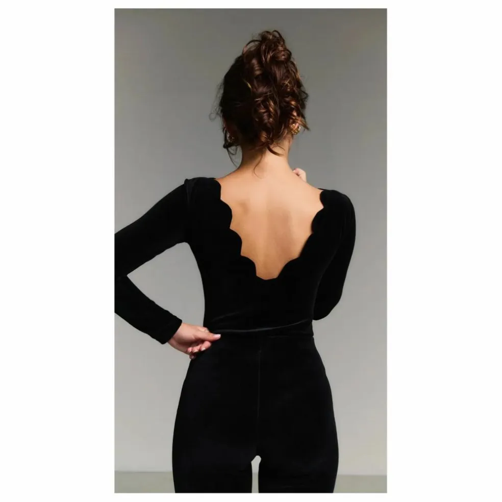 Body Katy Velours | Noir