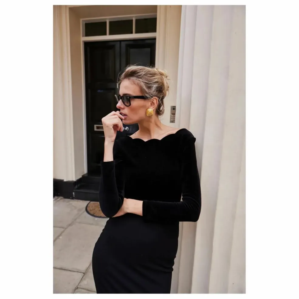 Body Katy Velours | Noir