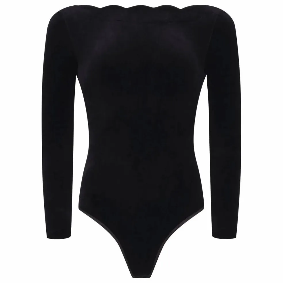 Body Katy Velours | Noir