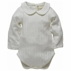 Body Pia Coton Bio | Blanc