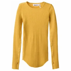 Body Rochelle Coton Bio | Jaune moutarde