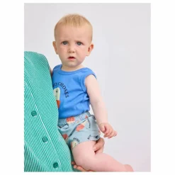 Body Sans Manches Bobo Coton Bio | Bleu