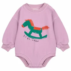 Body Sweat Cheval Coton Bio | Lilas