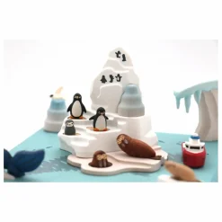 Boite à musique en bois Antarctique