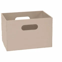 Boite de rangement en bois | Beige