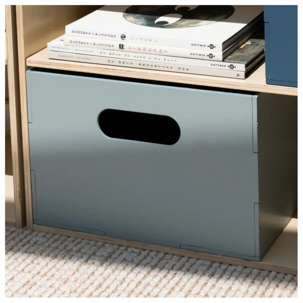 Boite de rangement en bois | Vert olive