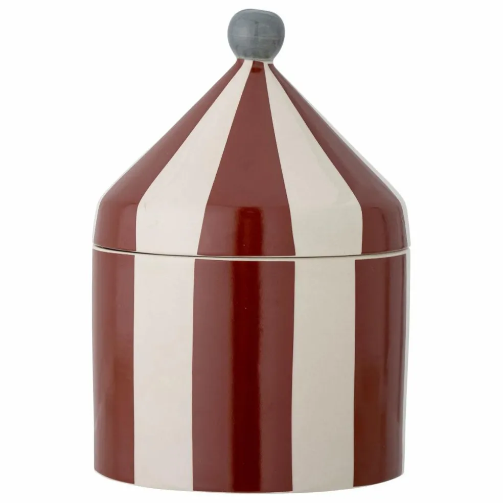 Boite de rangement en céramique Cimmi | Rouge