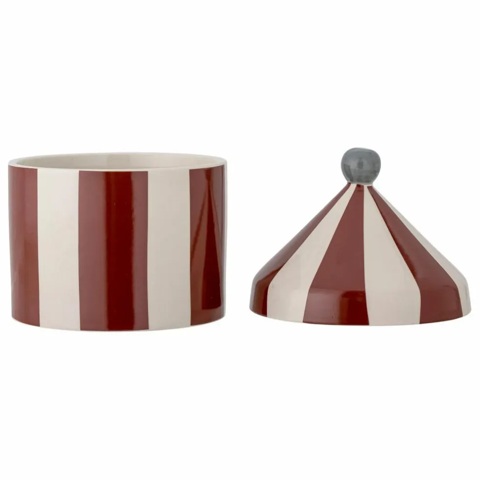 Boite de rangement en céramique Cimmi | Rouge