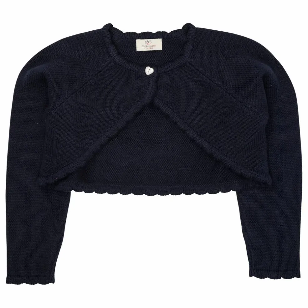 Boléro Coton Bio | Bleu marine