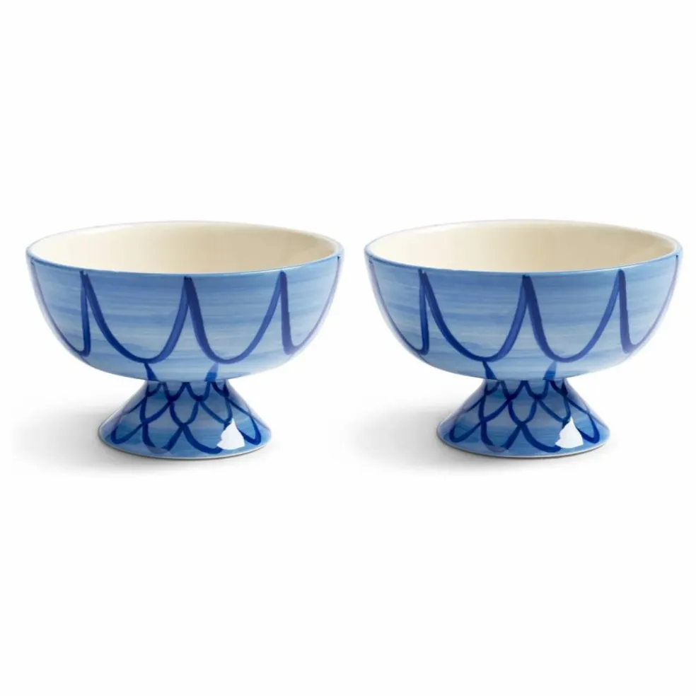 Bols Sirène - Set de 2 | Bleu