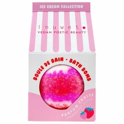 Bombe de bain Ice cream fraise - 120 g