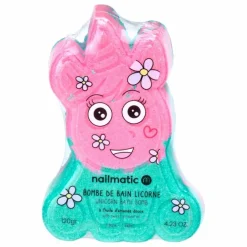 Bombe de bain Licorne Rose - 120g