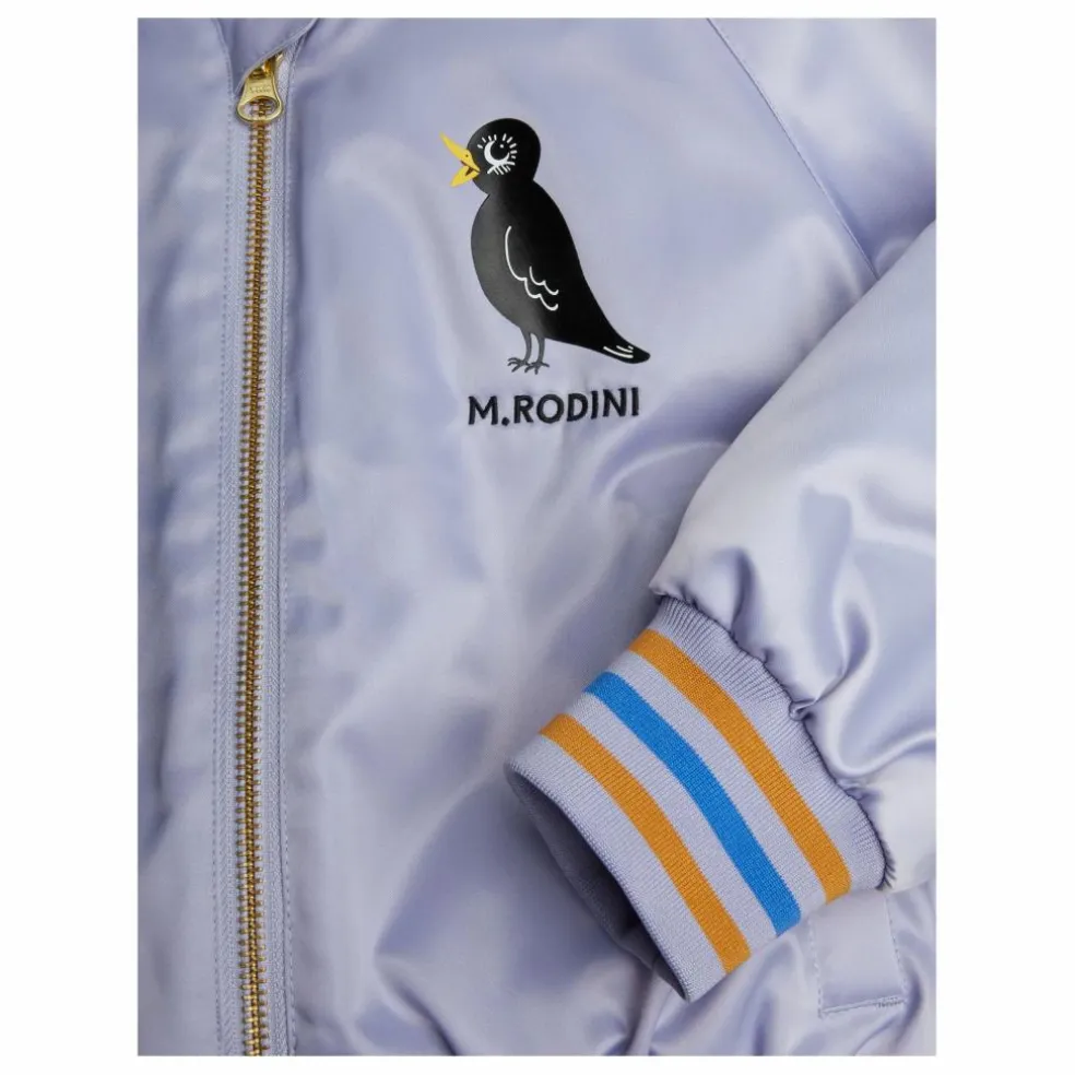 Bomber Birds Fibres Recyclées | Lilas