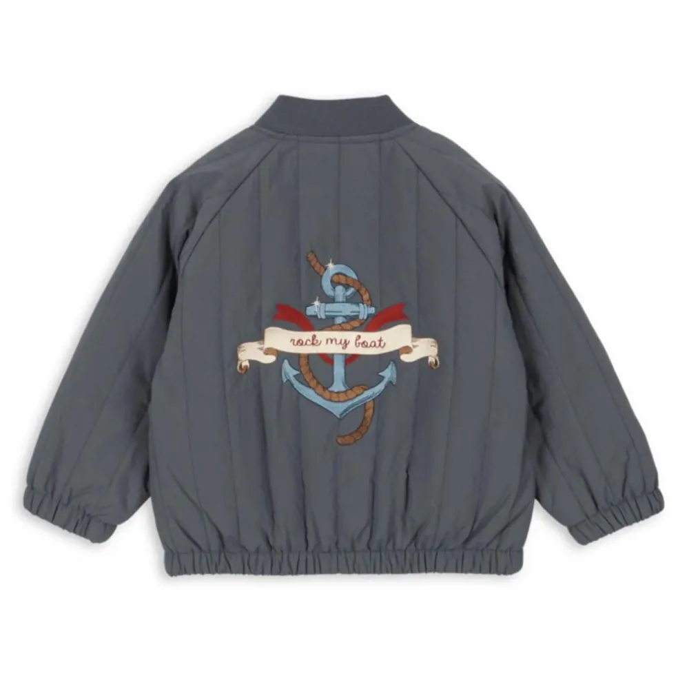 Bomber Juno | Gris anthracite