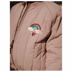 Bomber Sequins Juno Arc en Ciel | Mauve