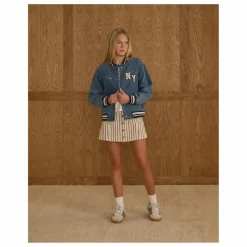 Bomber Varsity | Denim