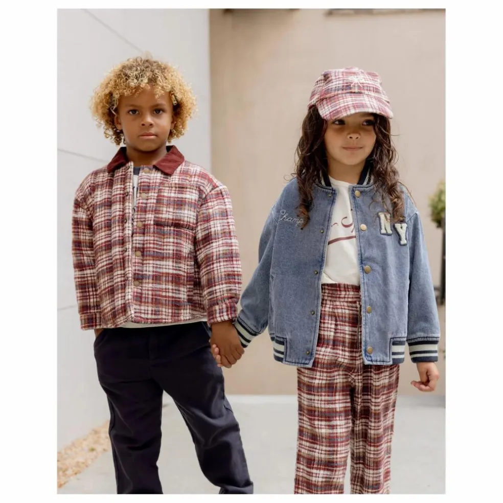 Bomber Varsity Mini | Denim