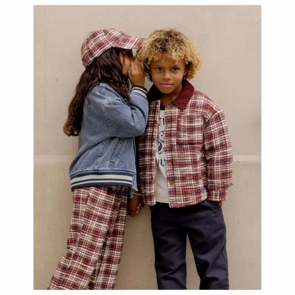 Bomber Varsity Mini | Denim