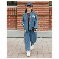 Bomber Varsity Mini | Denim