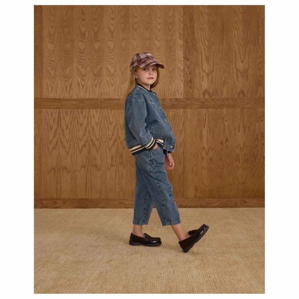 Bomber Varsity Mini | Denim