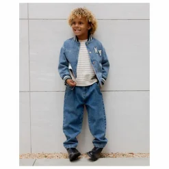 Bomber Varsity Mini | Denim