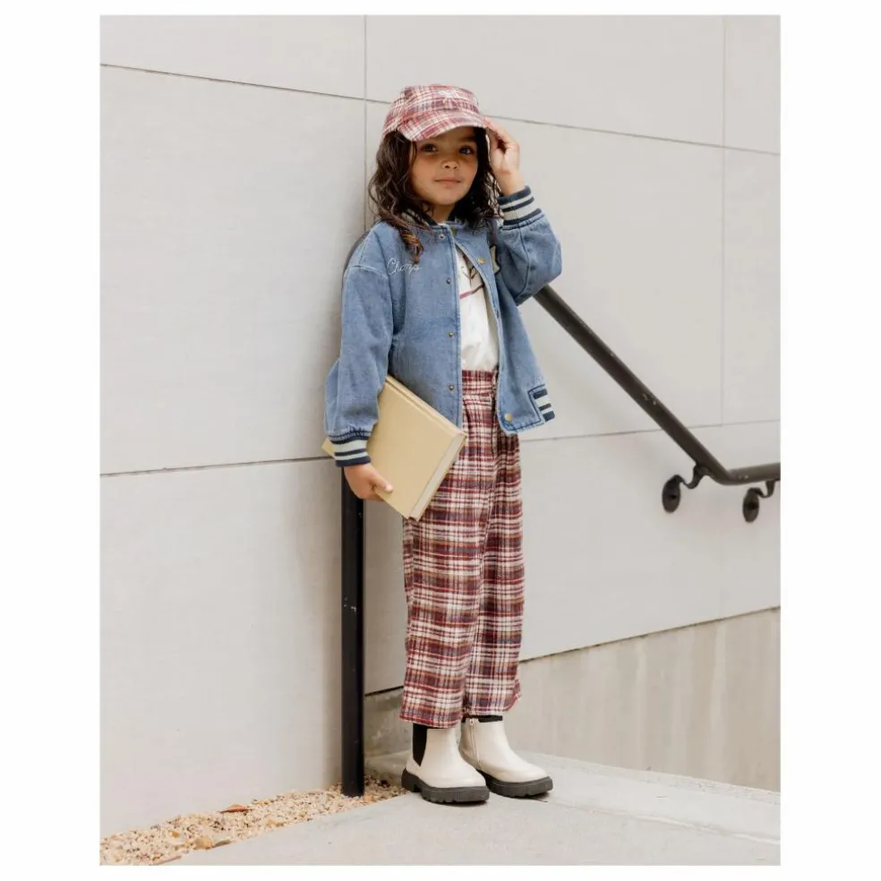 Bomber Varsity Mini | Denim