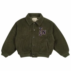 Bomber Velours Côtelé Mikel | Vert foncé