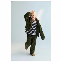 Bomber Velours Côtelé Mikel | Vert foncé
