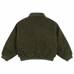 Bomber Velours Côtelé Mikel | Vert foncé