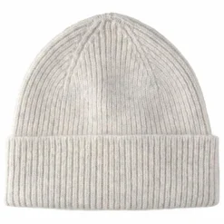 Bonnet adulte en laine vierge | Gris chiné