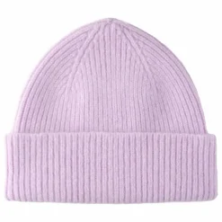 Bonnet adulte en laine vierge | Lilas