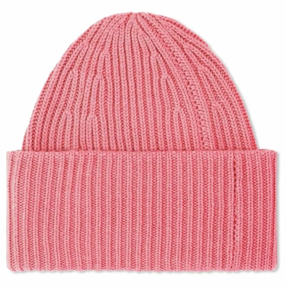 Bonnet Côtes Cachemire | Rose bonbon