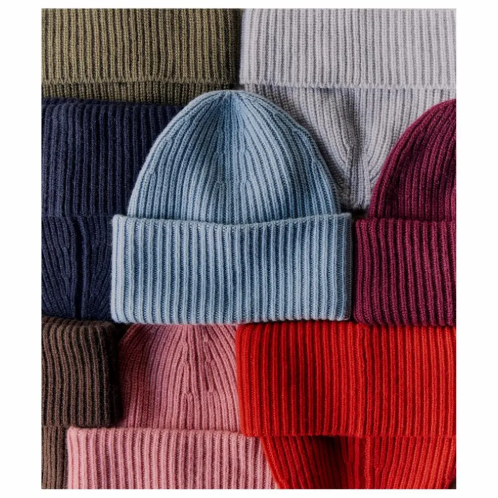 Bonnet Côtes Cachemire | Rose bonbon