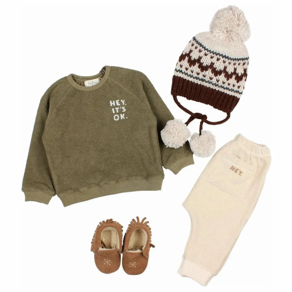 Bonnet Folk Laine | Ecru