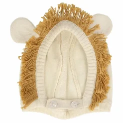 Bonnet Lion en coton bio | Naturel