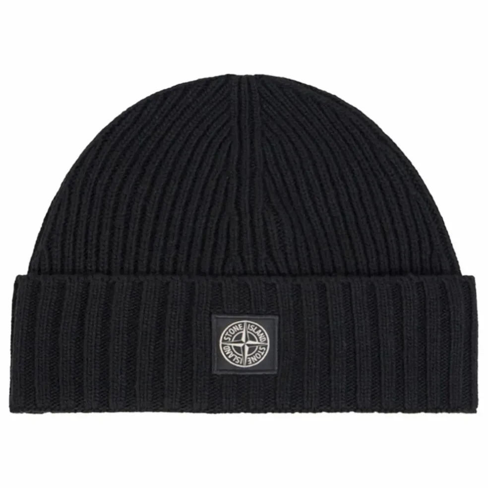 Bonnet Logo Laine | Noir