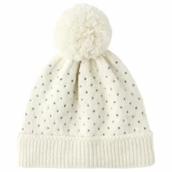 Bonnet Maille Chiné | Ecru