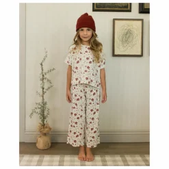 Bonnet Maille Côtelé | Rouge