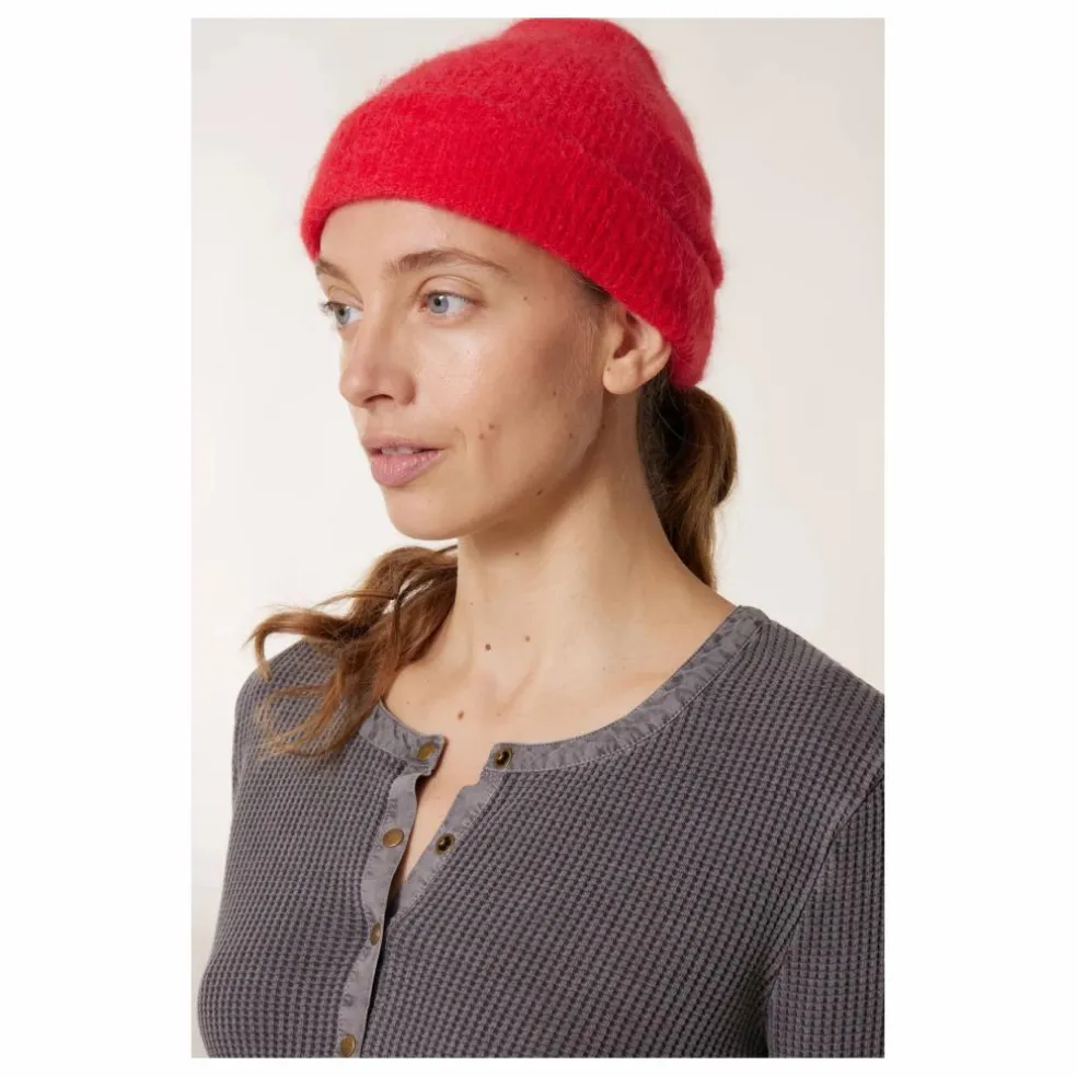 Bonnet Mind Alpaga | Rouge
