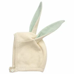 Bonnet oreilles de lapin en coton bio
