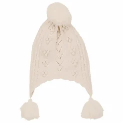 Bonnet Pompons Isolina | Crème