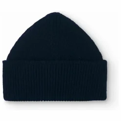 Bonnet Pony Laine de Mérinos | Bleu marine
