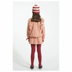 Bonnet Rayé Laine | Bordeaux